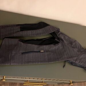 Zella Heathered Gray Zip-Up Jacket